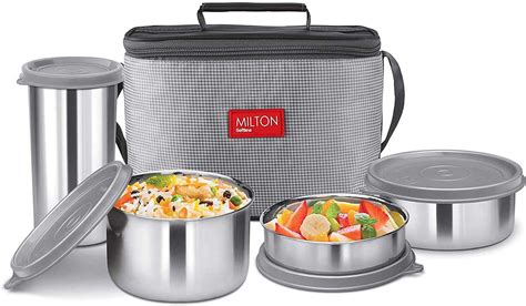 milton steel lunch box for school|lunch boxes for sale.